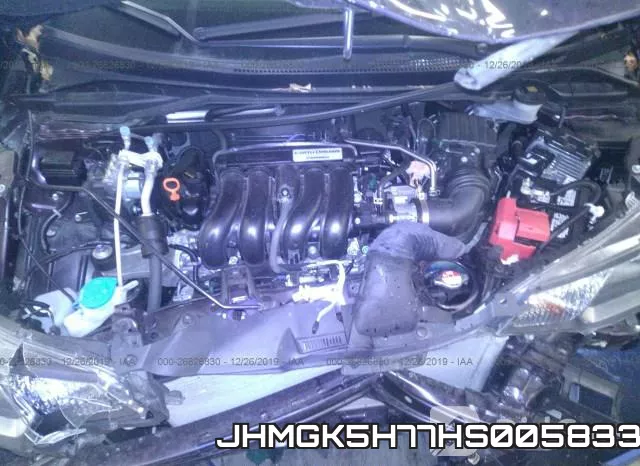 JHMGK5H77HS005833 фото 2
