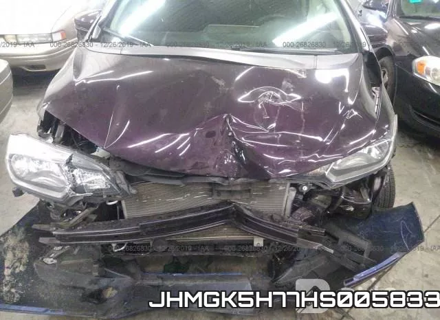 JHMGK5H77HS005833 фото 7