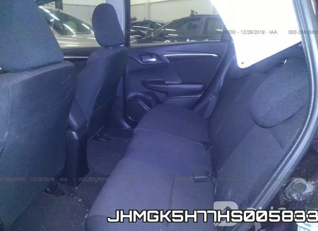 JHMGK5H77HS005833 фото 9
