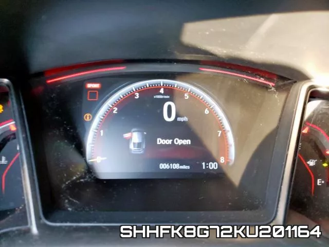 SHHFK8G72KU201164 фото 7