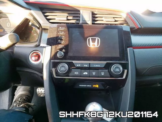 SHHFK8G72KU201164 фото 8