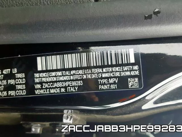 ZACCJABB3HPE99283 фото 2