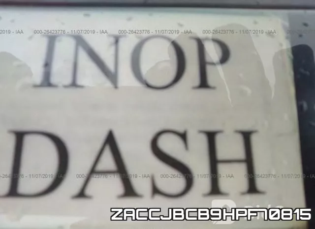 ZACCJBCB9HPF70815 фото 8