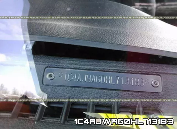 1C4AJWAG0HL713183 фото 10