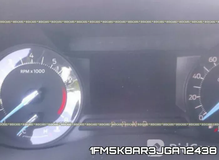 1FM5K8AR3JGA72438 фото 8