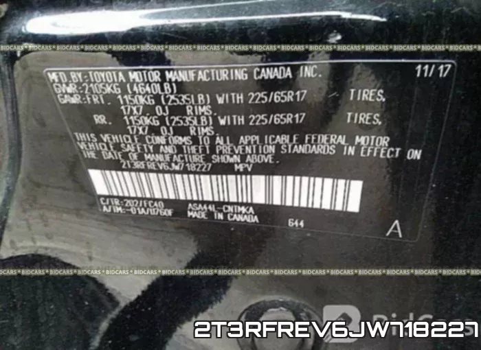 2T3RFREV6JW718227 фото 10