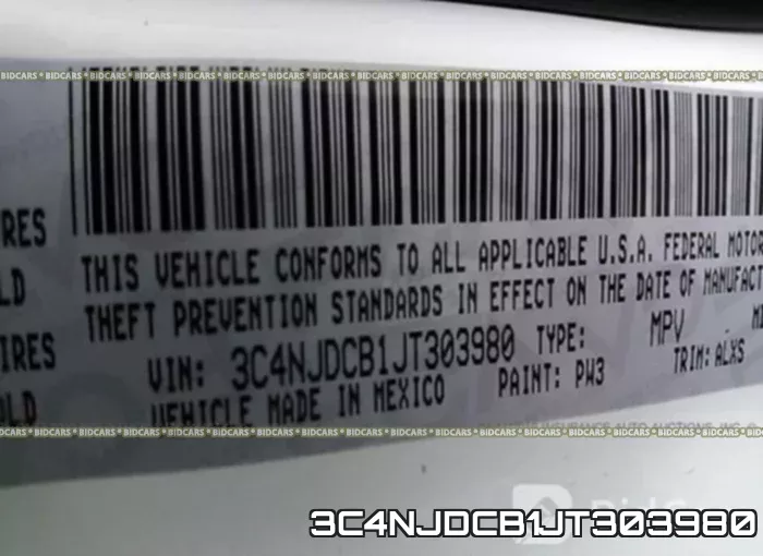 3C4NJDCB1JT303980 фото 10