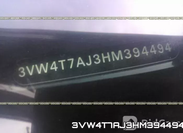 3VW4T7AJ3HM394494 фото 10