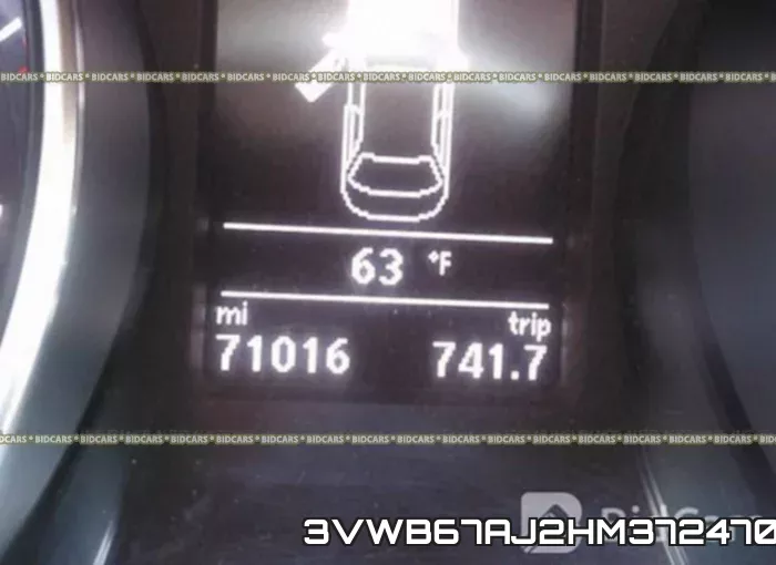 3VWB67AJ2HM372470 фото 8