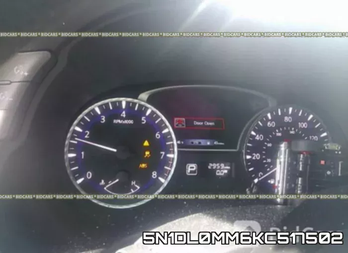 5N1DL0MM6KC517502 фото 8