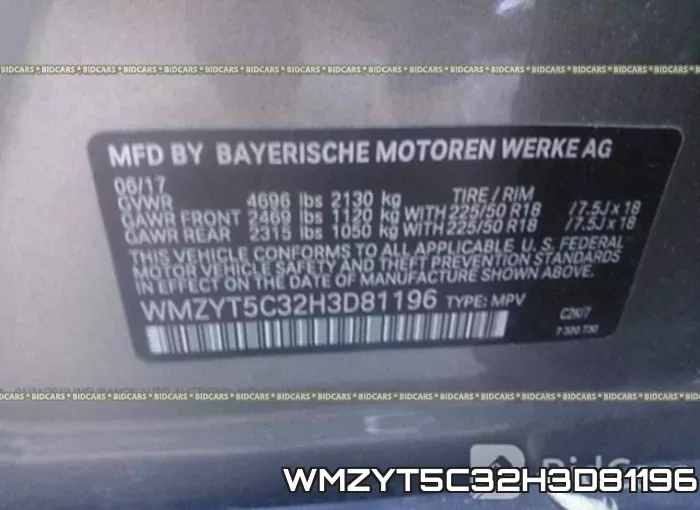 WMZYT5C32H3D81196 фото 10