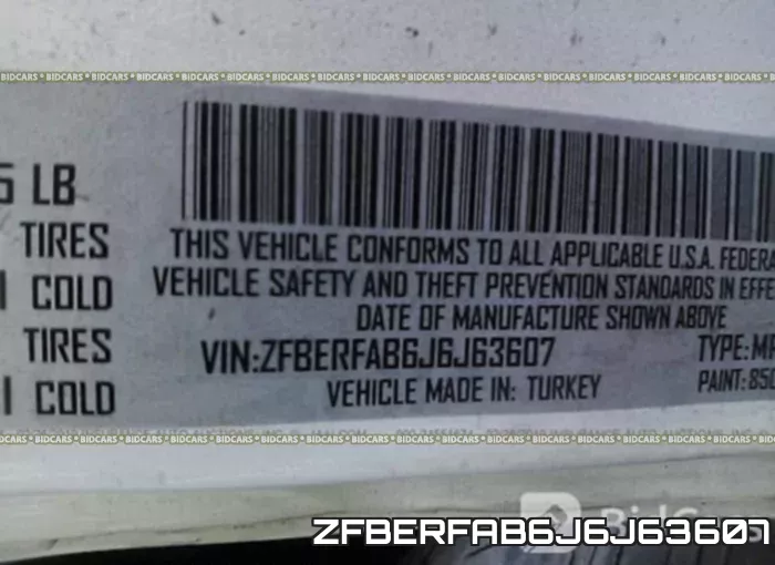 ZFBERFAB6J6J63607 фото 10