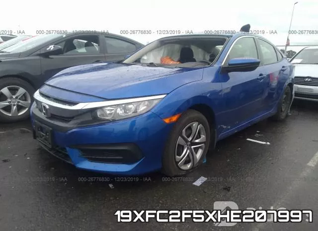 19XFC2F5XHE207997 фото 3