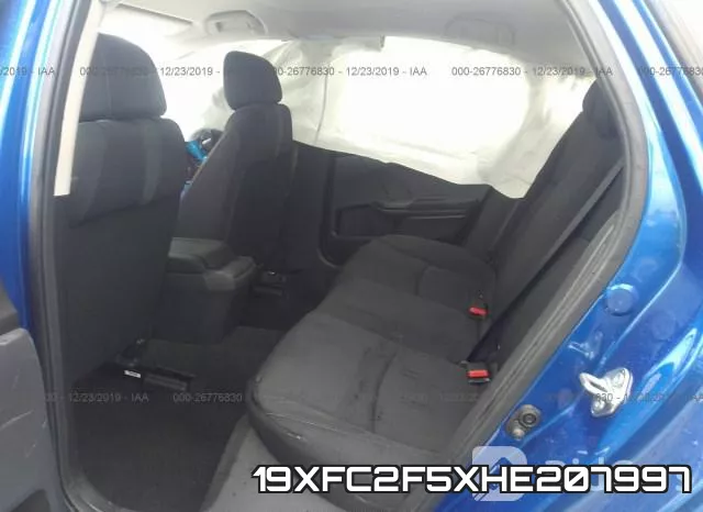 19XFC2F5XHE207997 фото 8