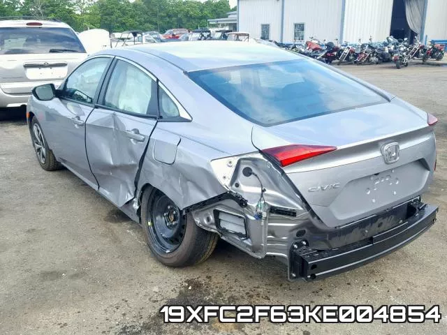 19XFC2F63KE004854 фото 4