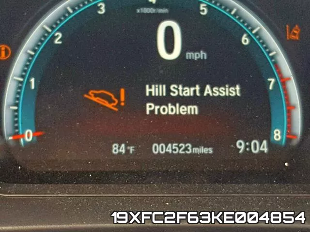 19XFC2F63KE004854 фото 8