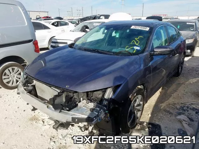 19XFC2F65KE020621 фото 3
