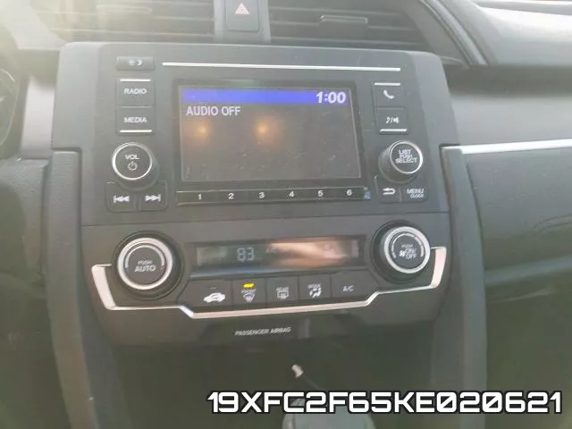 19XFC2F65KE020621 фото 8