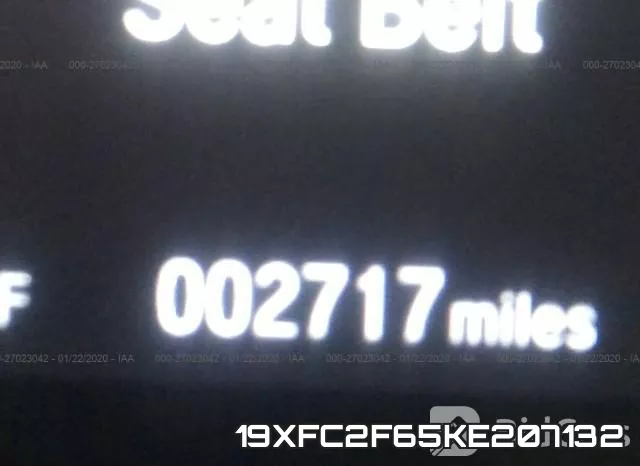 19XFC2F65KE207132 фото 7