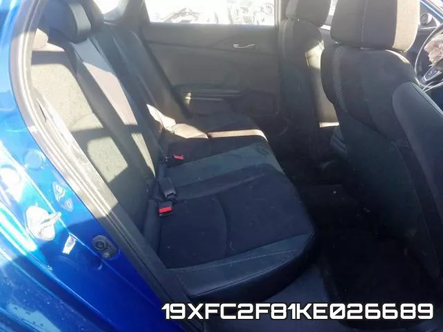 19XFC2F81KE026689 фото 6