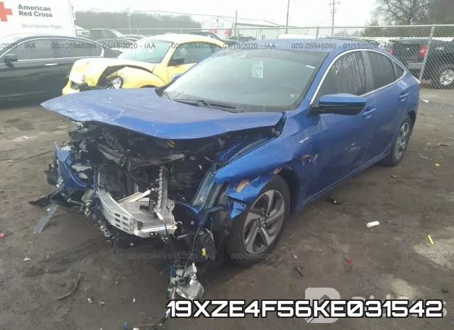 19XZE4F56KE031542 фото 3