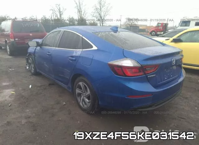 19XZE4F56KE031542 фото 4
