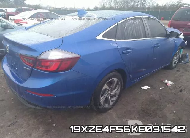 19XZE4F56KE031542 фото 5