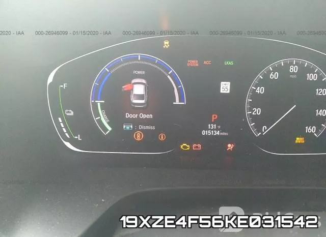 19XZE4F56KE031542 фото 8