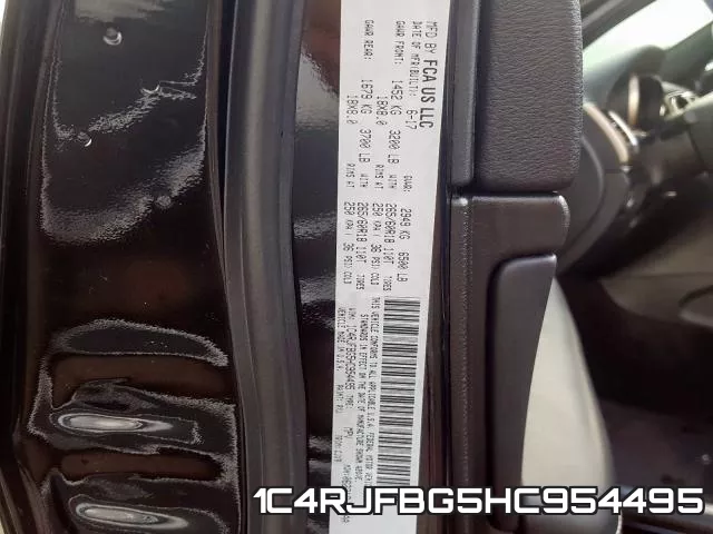 1C4RJFBG5HC954495 фото 2
