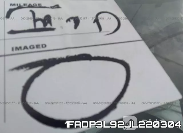 1FADP3L92JL220304 фото 3