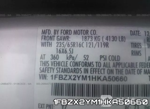 1FBZX2YM1HKA50660 фото 8