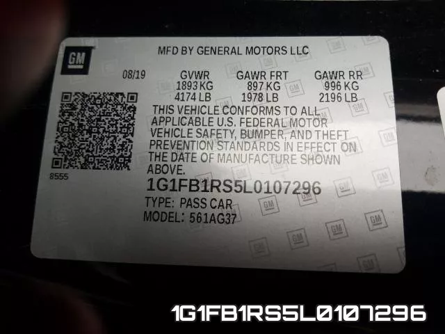 1G1FB1RS5L0107296 фото 2