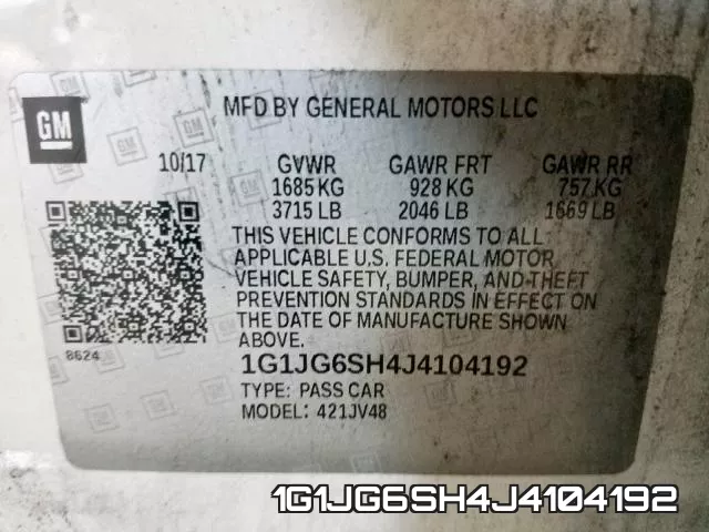 1G1JG6SH4J4104192 фото 2