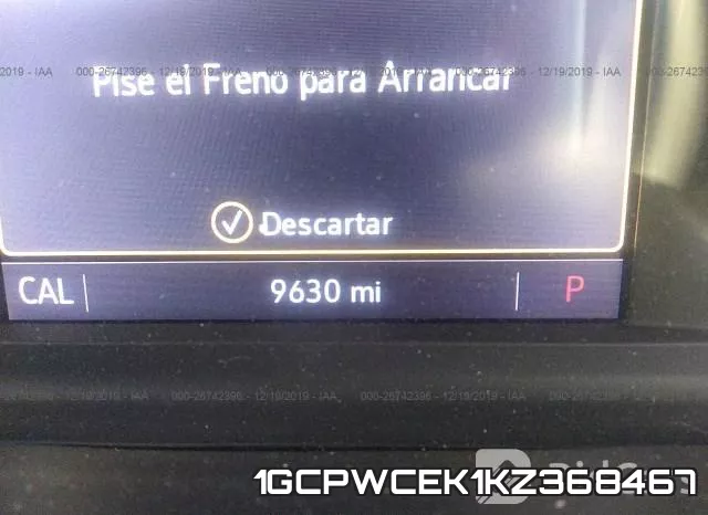 1GCPWCEK1KZ368467 фото 8