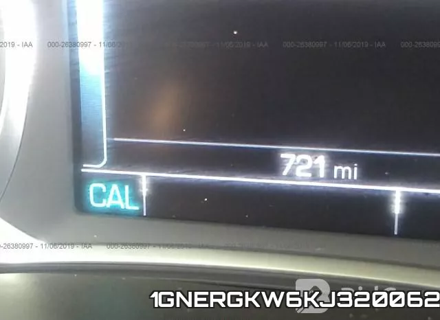 1GNERGKW6KJ320062 фото 8
