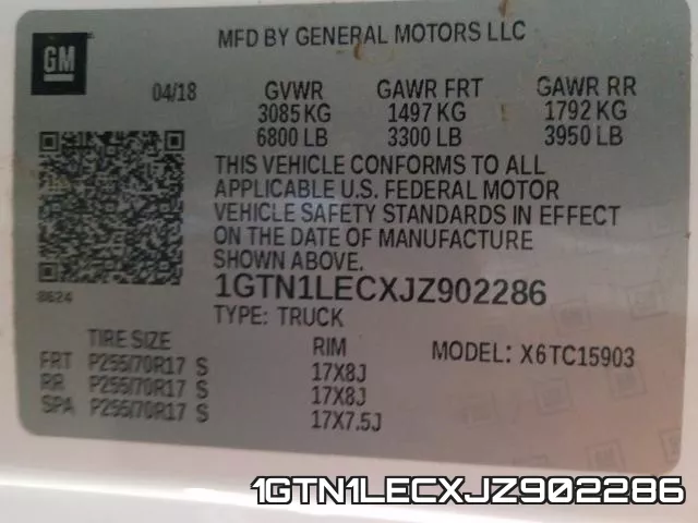 1GTN1LECXJZ902286 фото 2