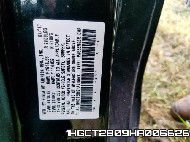 1HGCT2B09HA006626 фото 2