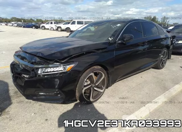 1HGCV2E37KA033993 фото 3