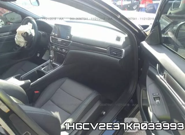 1HGCV2E37KA033993 фото 6