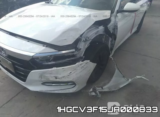 1HGCV3F15JA000833 фото 6