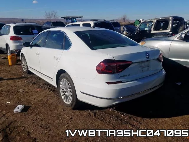 1VWBT7A35HC047095 фото 3