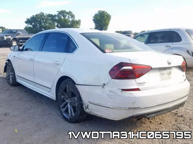 1VWDT7A31HC065795 фото 2
