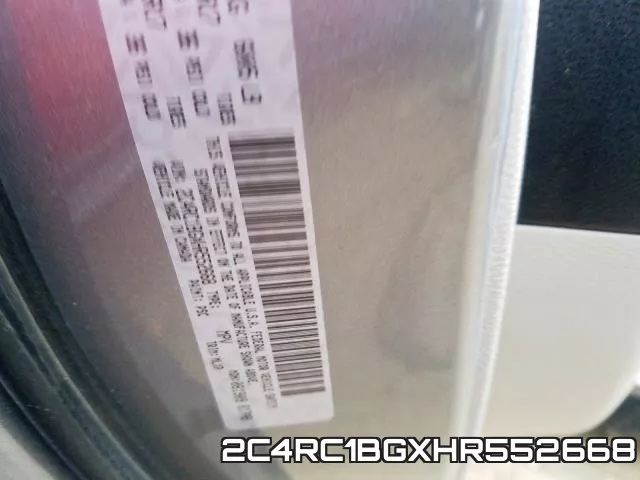 2C4RC1BGXHR552668 фото 2