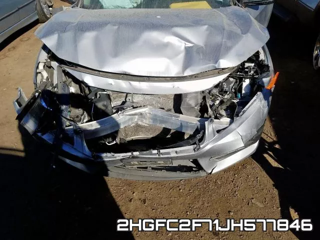 2HGFC2F71JH577846 фото 5