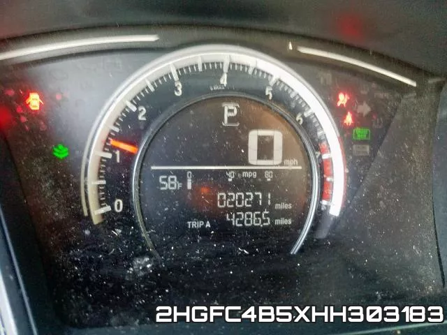2HGFC4B5XHH303183 фото 7