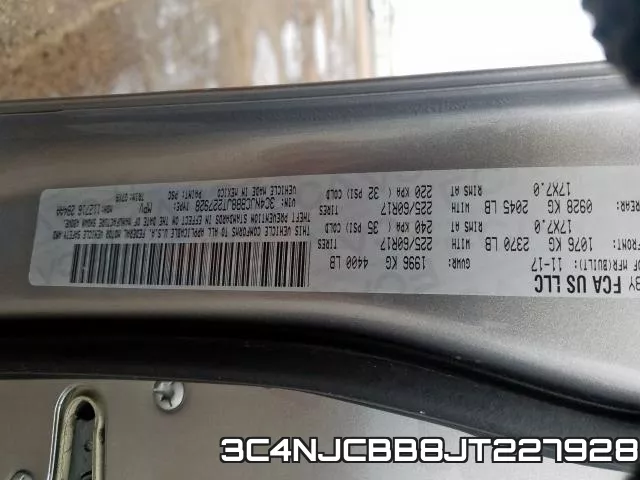 3C4NJCBB8JT227928 фото 2