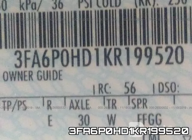 3FA6P0HD1KR199520 фото 8