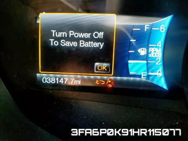 3FA6P0K91HR115077 фото 7
