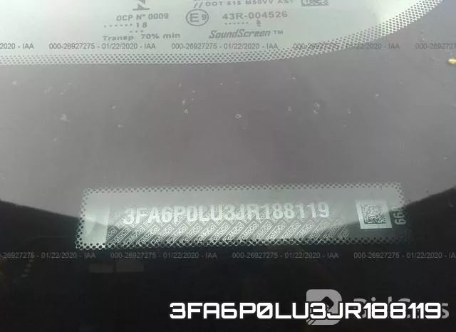 3FA6P0LU3JR188119 фото 9