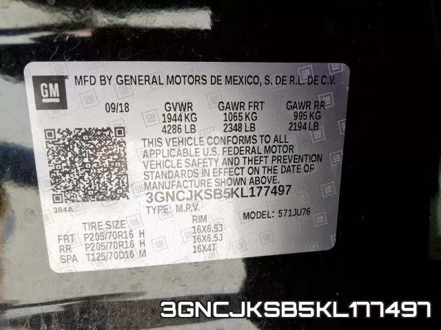 3GNCJKSB5KL177497 фото 2